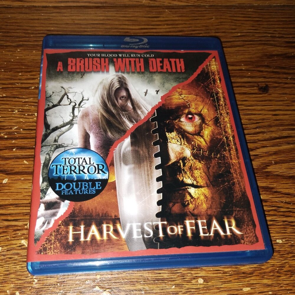 A Brush With Death / Harvest of Fear Total Terror Double Feature (Blu-ray, 2010)